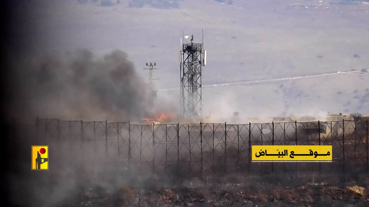 Hezbollah strikes on Israeli forces positions near Lebanon