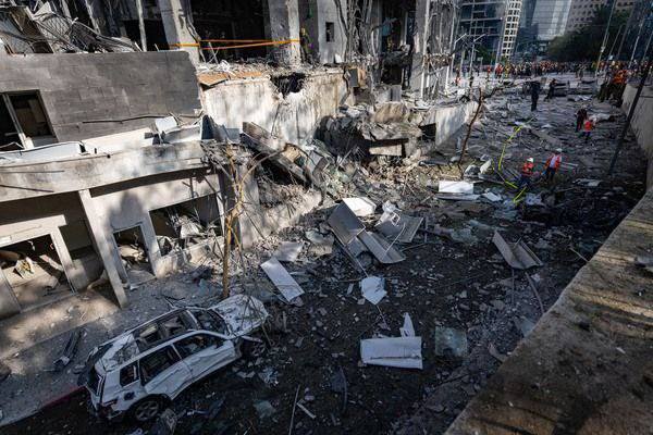 Iranian missile strike on Tel Aviv, Israel