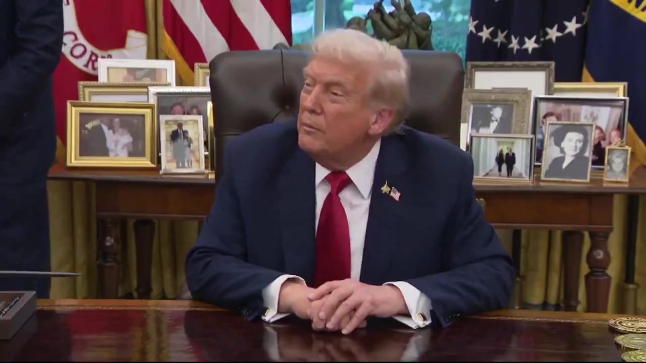 Trump statement from 9/25, says he will not allow...