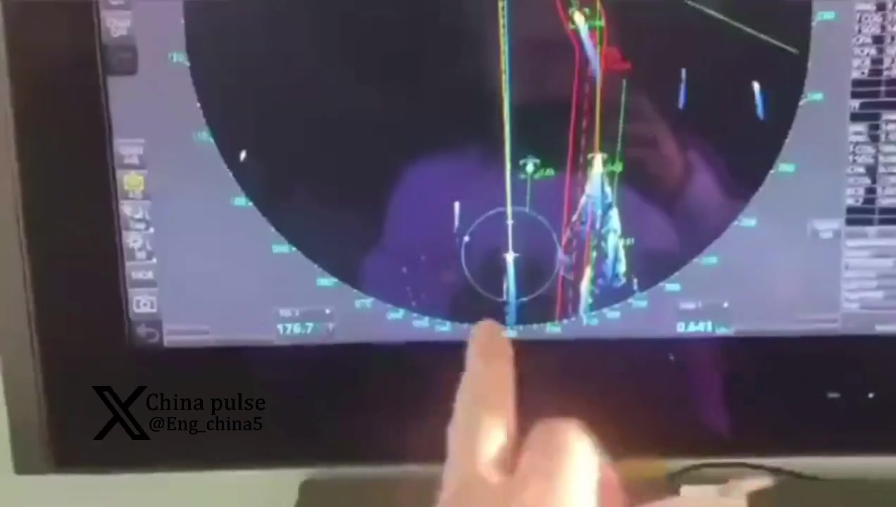 Chinese sailor broadcasts coordinates of the USS Gerald R...