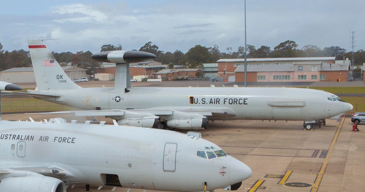 Iranian strike on US E-3 Sentry AWACS aircraft at...