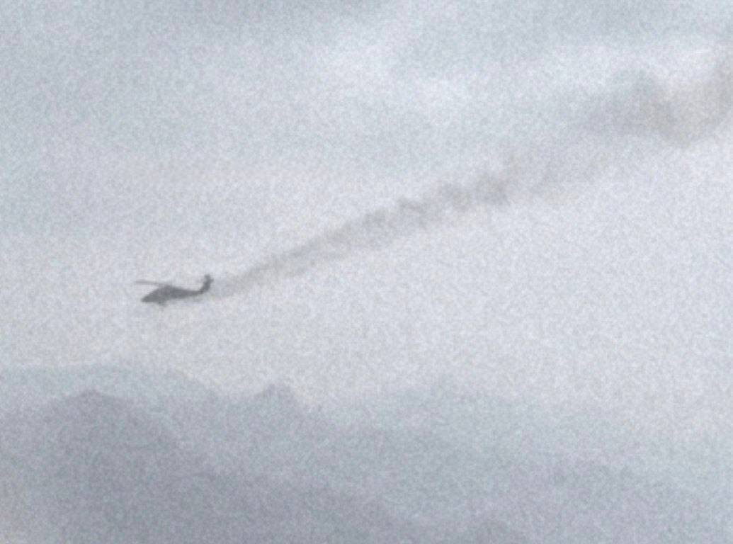 US Black Hawk searching for shot down F-15 pilots...